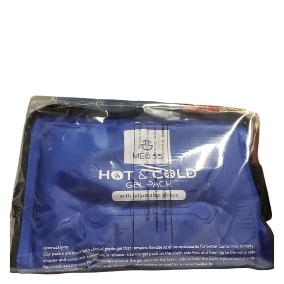 Med 55 Hot & Cold Gel Pack L With Adjustable Straps For Pain Relief - Picture 6 of 11